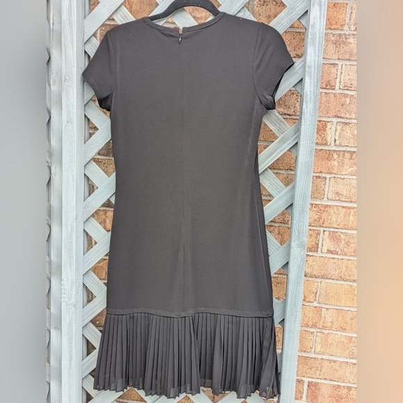 Calvin Klein Black Pleated Dress - Picture 10 of 12